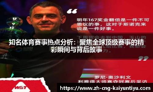 知名体育赛事热点分析：聚焦全球顶级赛事的精彩瞬间与背后故事